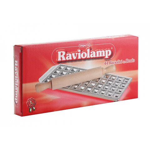 IMPERIA Ravioli da brodo forma na ravioli s valcom na cesto - 44 delení