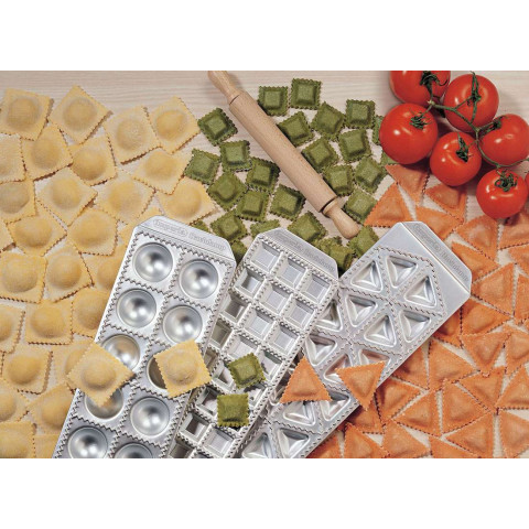 IMPERIA Tris Classici sada foriem na ravioli s valcom na cesto