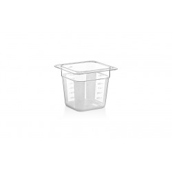 GAMMO GN 1/6 polykarbonátová gastronádoba s hĺbkou 150mm