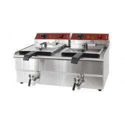 GAMMO 16+16 litrová elektrická fritéza 5+5 kW
