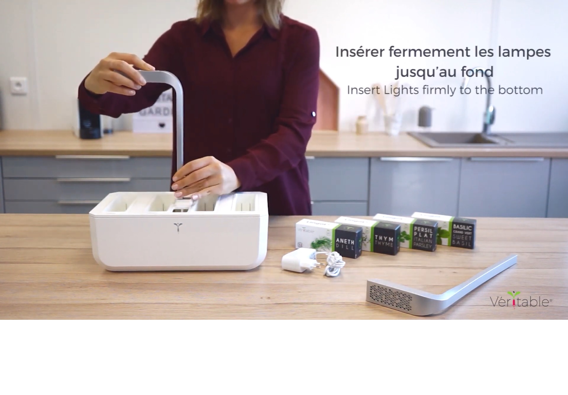 Véritable SMART White chytrá záhrada - so 4 rastlinnými kapsulami