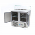 MAXIMA TABLE GLASS 2 pizza pult