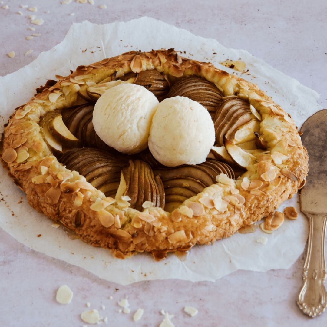 Hrušková galette: rustikálny francúzsky dezert jednoducho