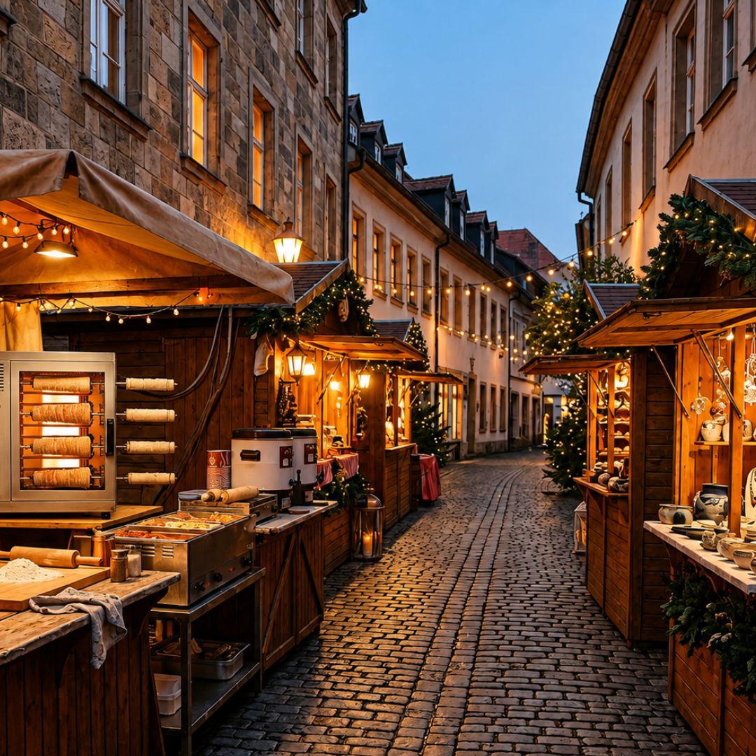 Chystáte sa na vianočné trhy? Tieto gastronomické stroje a zariadenia budete potrebovať.